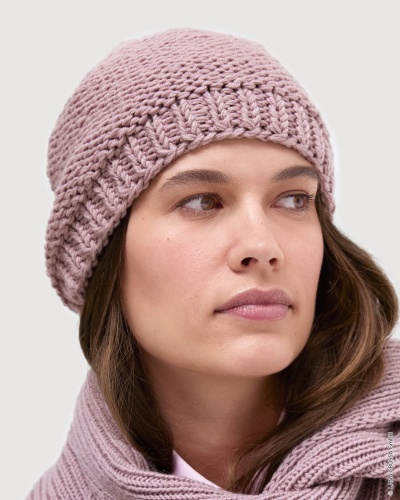 Artikelbild des Artikels “Mütze Glatt Links aus Cool Wool Big “
