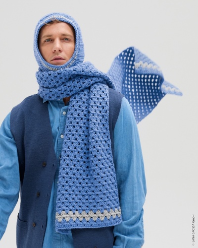 Artikelbild des Artikels “Häkelschal aus Cool Merino Big “