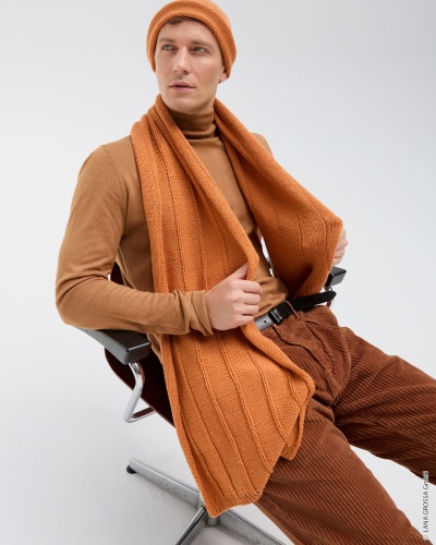 Artikelbild des Artikels “Schal Im Rippenmuster aus Cool Wool Big “