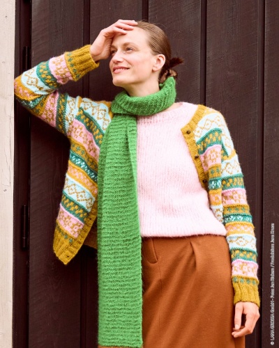 Artikelbild des Artikels “Kleine Norwegerjacke aus Brigitte No. 2 “
