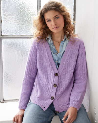 Artikelbild des Artikels “Cardigan Cosmo aus Ecopuno “