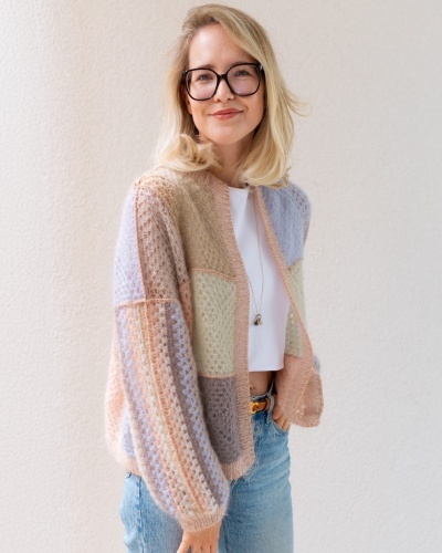 Artikelbild des Artikels “Grannyjacket (by sinchens) aus Silkhair & Setasuri & Brillino “