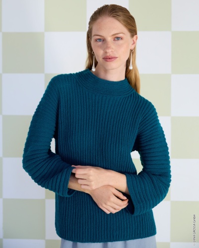 Artikelbild des Artikels “Pullover Im Rippenmuster aus Cashmere Pure “