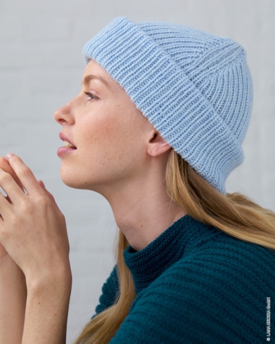 Artikelbild des Artikels “Mütze Im Rippenmuster aus Cashmere Kiss “
