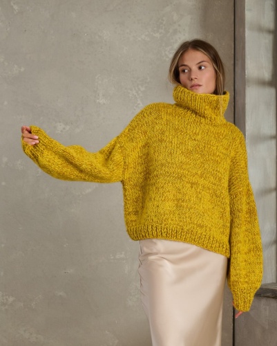 Artikelbild des Artikels “Pullover Mit Kelchkragen aus Cool Merino & Superkid Seta & Alta Moda Alpaca “