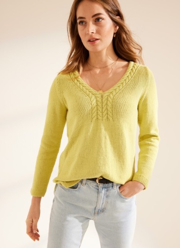 Artikelbild des Artikels “Pullover aus Elastico “