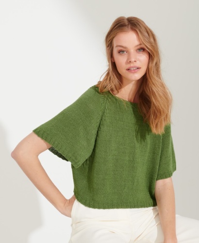 Artikelbild des Artikels “Pullover (III) aus Solo Lino “