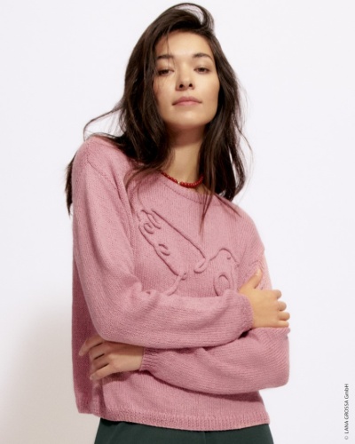 Artikelbild des Artikels “Lässiger Pullover aus Alta Moda Cotolana 44 - Orange | 40/42 (450g)“