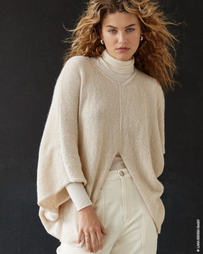 Artikelbild des Artikels “Pullover Mit V-Ausschnitt aus Ecopuno “