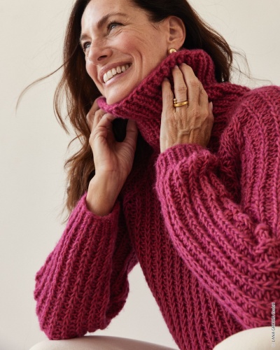 Artikelbild des Artikels “Pullover Im Halbpatent aus Ecopuno Chunky “