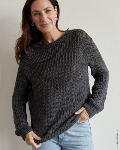 Artikelbild des Artikels “Pullover Im Rippenmuster aus Puro Vegano “