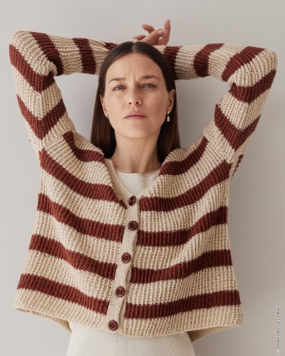 Artikelbild des Artikels “Jacke Mit Streifen aus Ecopuno “