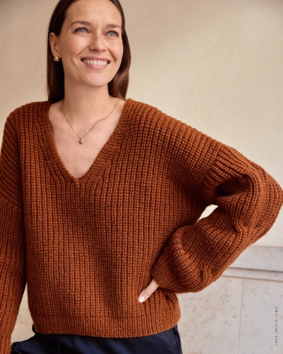 Artikelbild des Artikels “Pullover Mit Verzopfung aus Alta Moda Cashmere 16 “