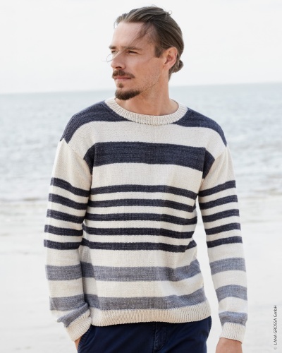 Artikelbild des Artikels “Streifenpullover aus Cool Wool & Cool Wool Vintage “