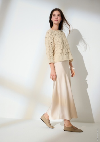 Artikelbild des Artikels “Pullover Im Ajourmuster aus Cotton Wool “