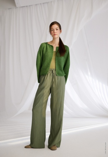 Artikelbild des Artikels “Jacke Mit Fallmaschenmuster aus Linarte “