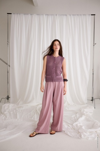 Artikelbild des Artikels “Weste Mit Taschenblenden aus Summer Cashmere “