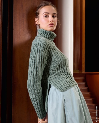Artikelbild des Artikels “Pullover Im Rippenmuster aus Cashmere Pure “