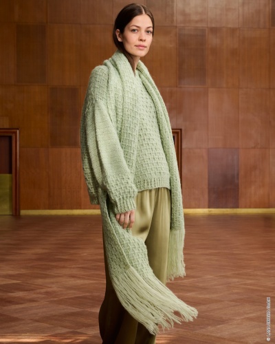 Artikelbild des Artikels “Pullover Aus Reliefstäbchen aus Airy “