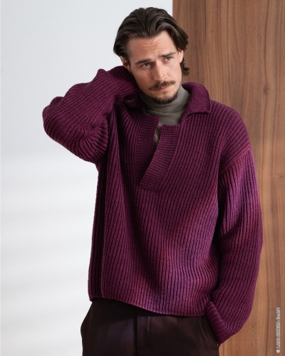 Artikelbild des Artikels “Pullover Im Halbpatent aus Cool Wool Big “