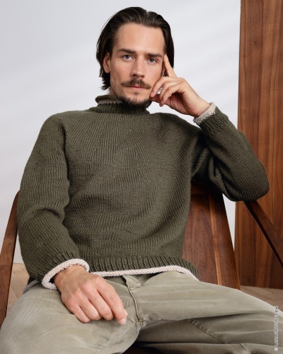 Artikelbild des Artikels “Pullover Mit Rundpasse aus Landlust Naturwolle “