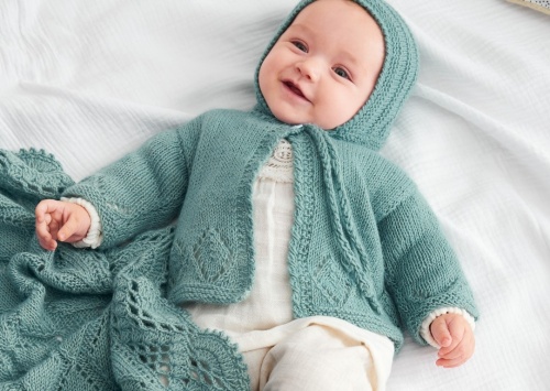 Artikelbild des Artikels “Babyjacke (I) aus Ecopuno “