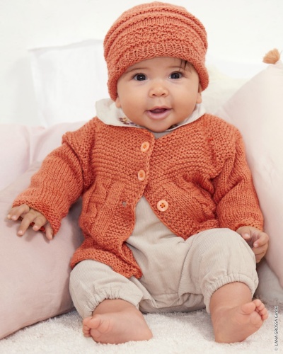 Artikelbild des Artikels “Jacke Mit Zopfmuster aus Alta Moda Cotolana “