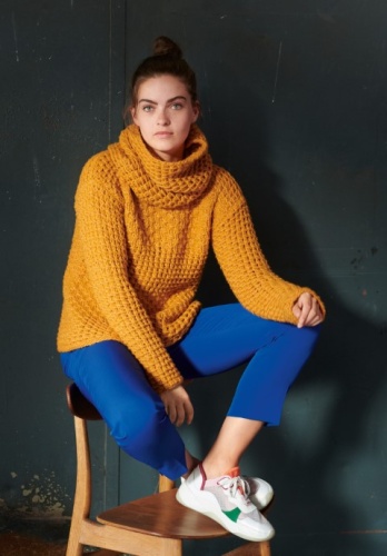 Artikelbild des Artikels “Pulli im Webstrukturmuster aus Lala Berlin Lovely Cotton “