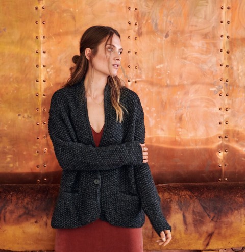 Artikelbild des Artikels “Jacke im Perlmuster aus Lala Berlin Lovely Cotton “