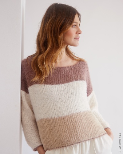 Artikelbild des Artikels “Pullover Im Halbpatent aus Per Fortuna (GOTS) “