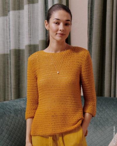 Artikelbild des Artikels “Pullover Im Fallmaschenmuster aus Nastrino “