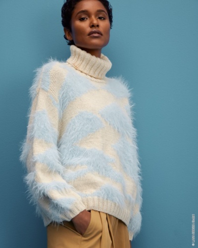 Artikelbild des Artikels “Pullover Mit Einstrickmuster aus Basta & Alta Moda Alpaca “