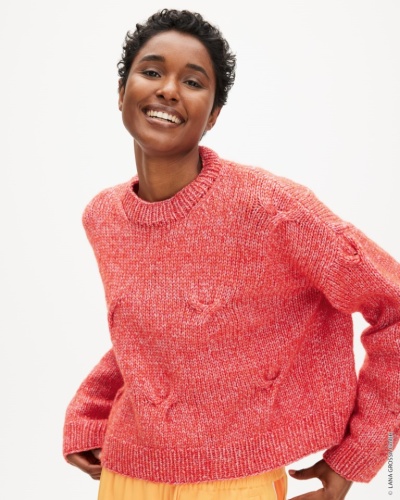 Artikelbild des Artikels “Pullover Mit Versetztem Zopfmuster aus Twinny “