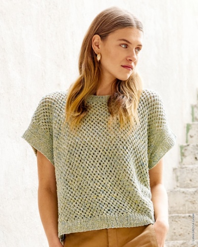 Artikelbild des Artikels “Shirt Im Dezenten Lochmuster aus Maglia “