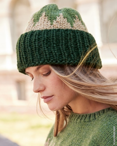 Artikelbild des Artikels “Mütze Mit Zackenmuster aus Winter Softness & Glamour “