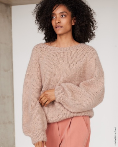 Artikelbild des Artikels “Pullover Mit Paillettenmuster aus Mohair Di Gio & Glamour “