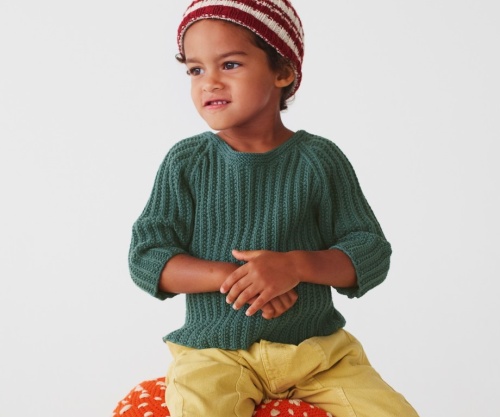 Artikelbild des Artikels “Kinderpullover  aus Elastico “
