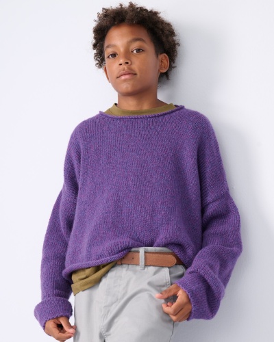 Artikelbild des Artikels “Pullover Glatt Rechts aus Cool Merino “