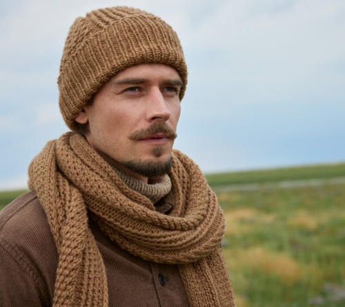 Artikelbild des Artikels “Mütze aus Cool Merino Big (Color) “