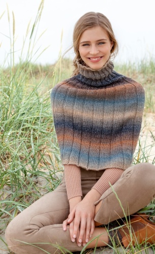 Artikelbild des Artikels “Poncho (I) aus Gomitolo Versione “
