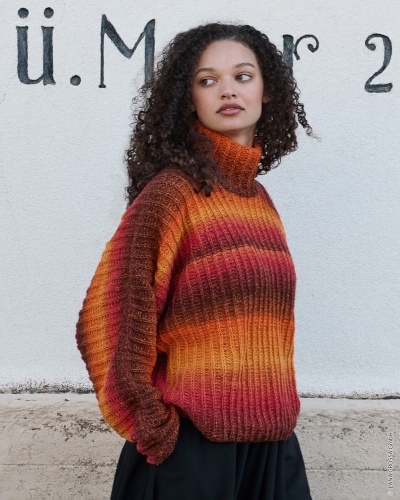 Artikelbild des Artikels “Fledermaus-Pullover aus Gomitolo Versione “