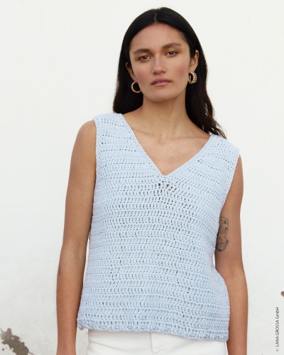 Artikelbild des Artikels “Top In Stäbchen aus Natural Cotton “