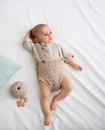 Artikelbild des Artikels “Babyhose aus Elastico 165 - Türkisblau | 86/92 (150g)“