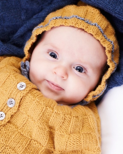Artikelbild des Artikels “Babymütze aus Lamana Como (Tweed) “