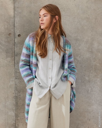 Artikelbild des Artikels “Lange Jacke aus Gianna & Silkhair “