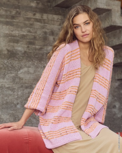 Artikelbild des Artikels “Kimono-Jacke aus Summer Softness & Popcorn “