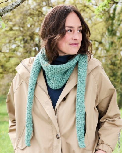 Artikelbild des Artikels “Schmales Tuch aus Landlust-Soft-Tweed 180 & Landlust-Kidmohair “