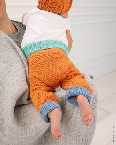 Artikelbild des Artikels “Babyhose Mit Bündchen aus Landlust Baumwolle “