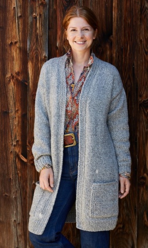 Artikelbild des Artikels “Lange Jacke aus LandLust Winterwolle “