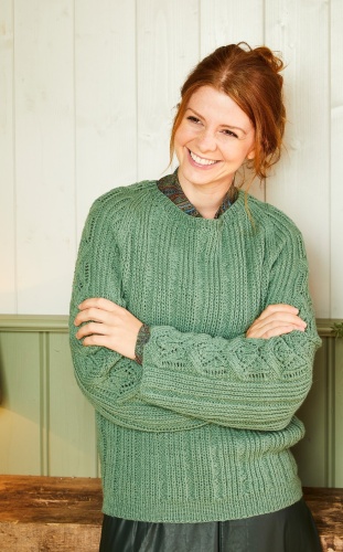 Artikelbild des Artikels “Pullover aus LandLust Alpaka Merino 160 “